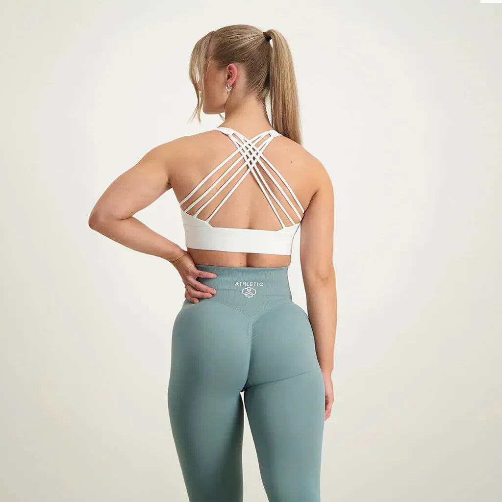 Matrix Sport Bra White - Athletic Bee