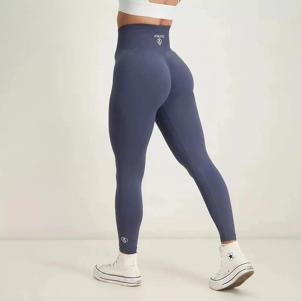 Fusion - Scrunch Seamless Legging Moon Blue - Athletic Bee