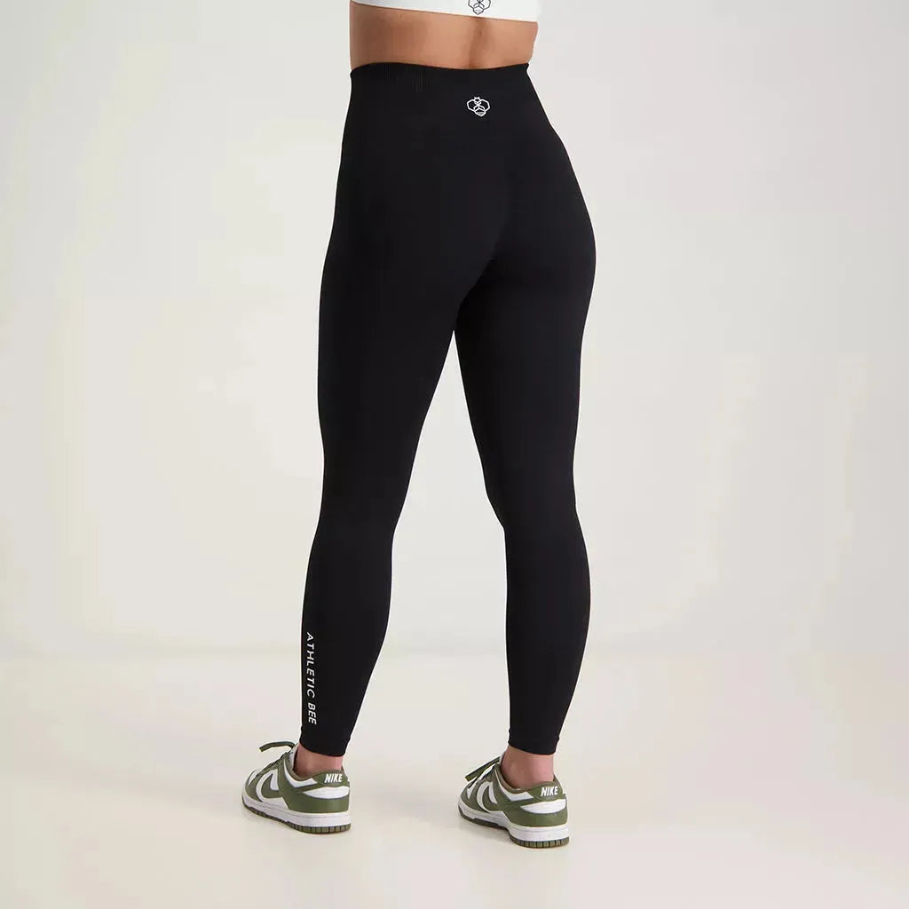 Athletic leggings black hot sale