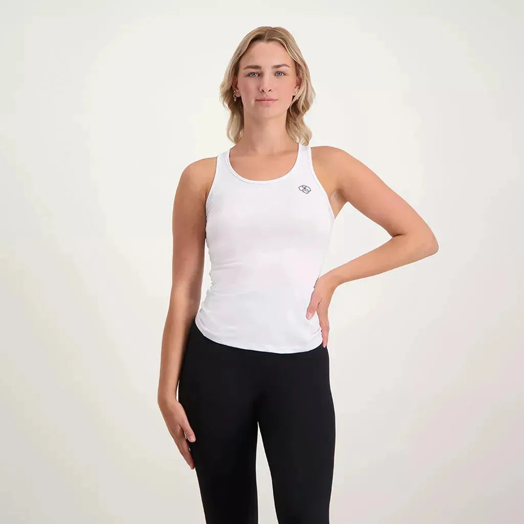 Training Tank White - Athletic Bee