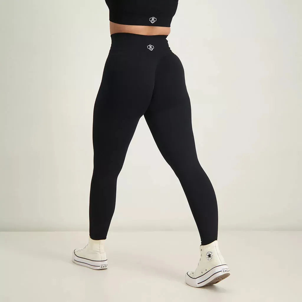 Athletic leggings black hot sale