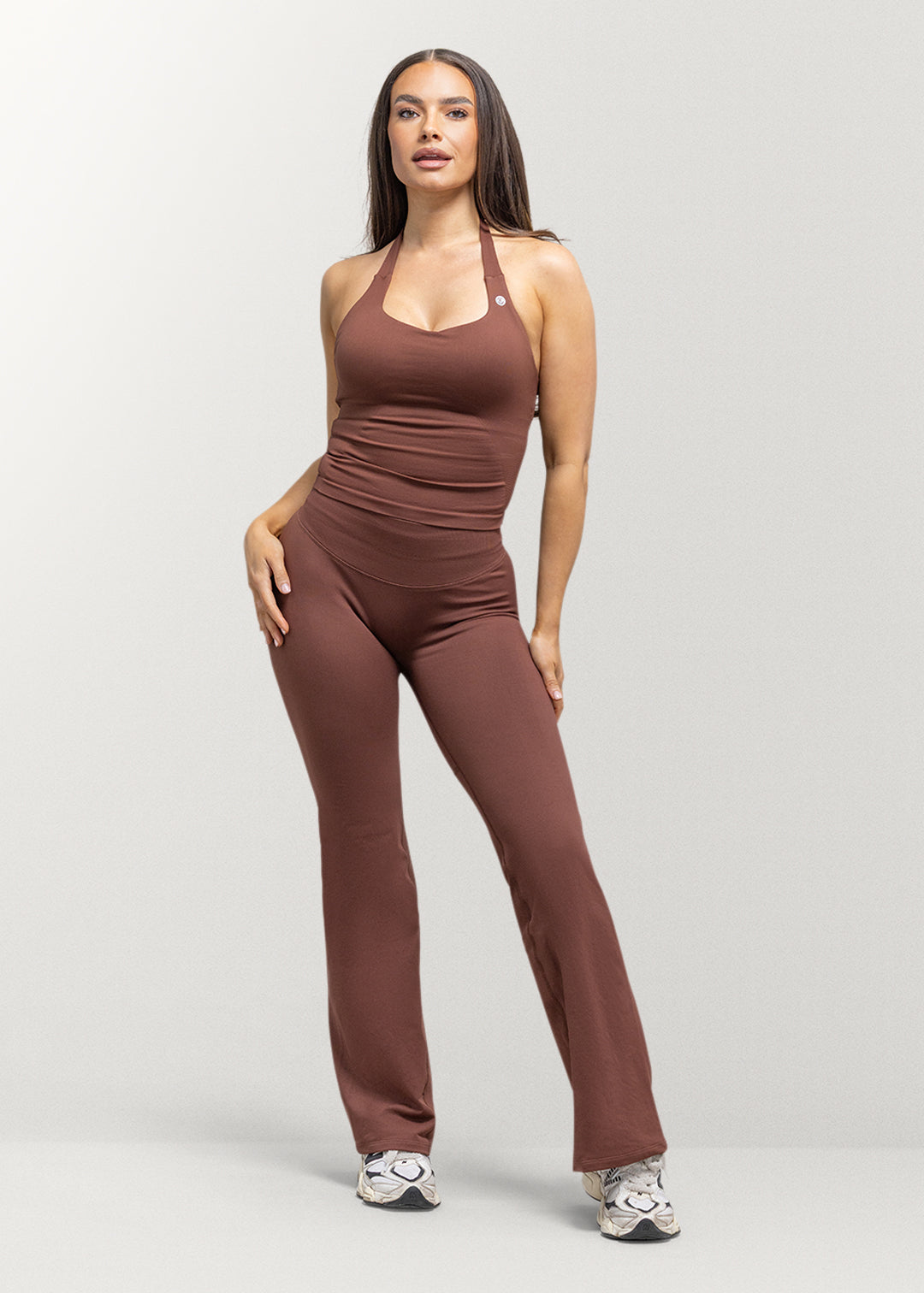Drivn Flare Legging - Mocha Fire