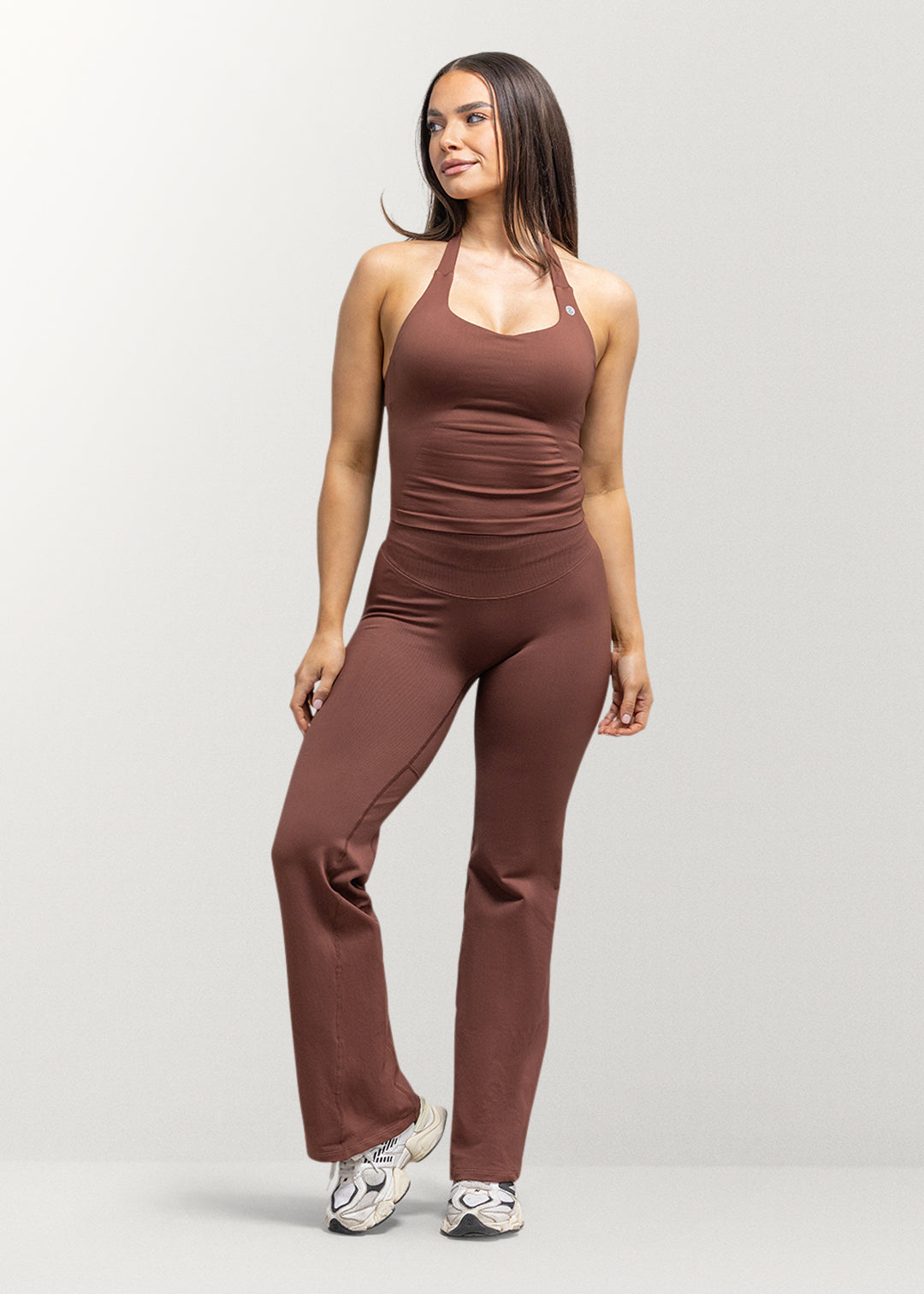 Drivn Flare Legging - Mocha Fire | Athletic Bee