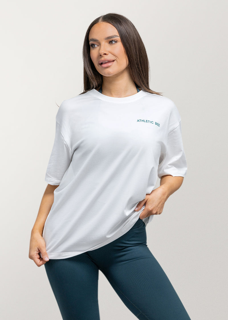 Everyday Athletic Oversized T-shirt White