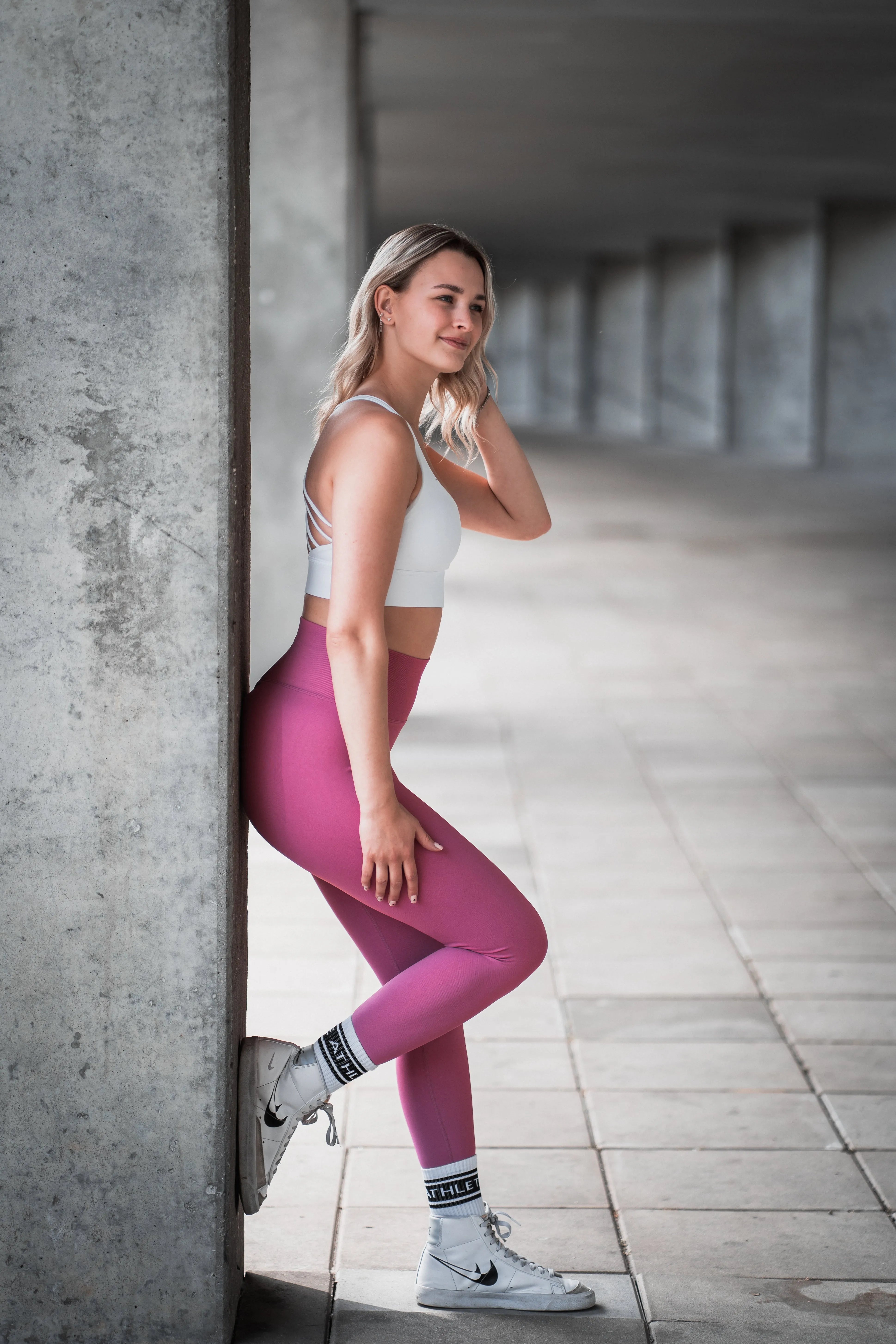 Pink shop activewear leggings