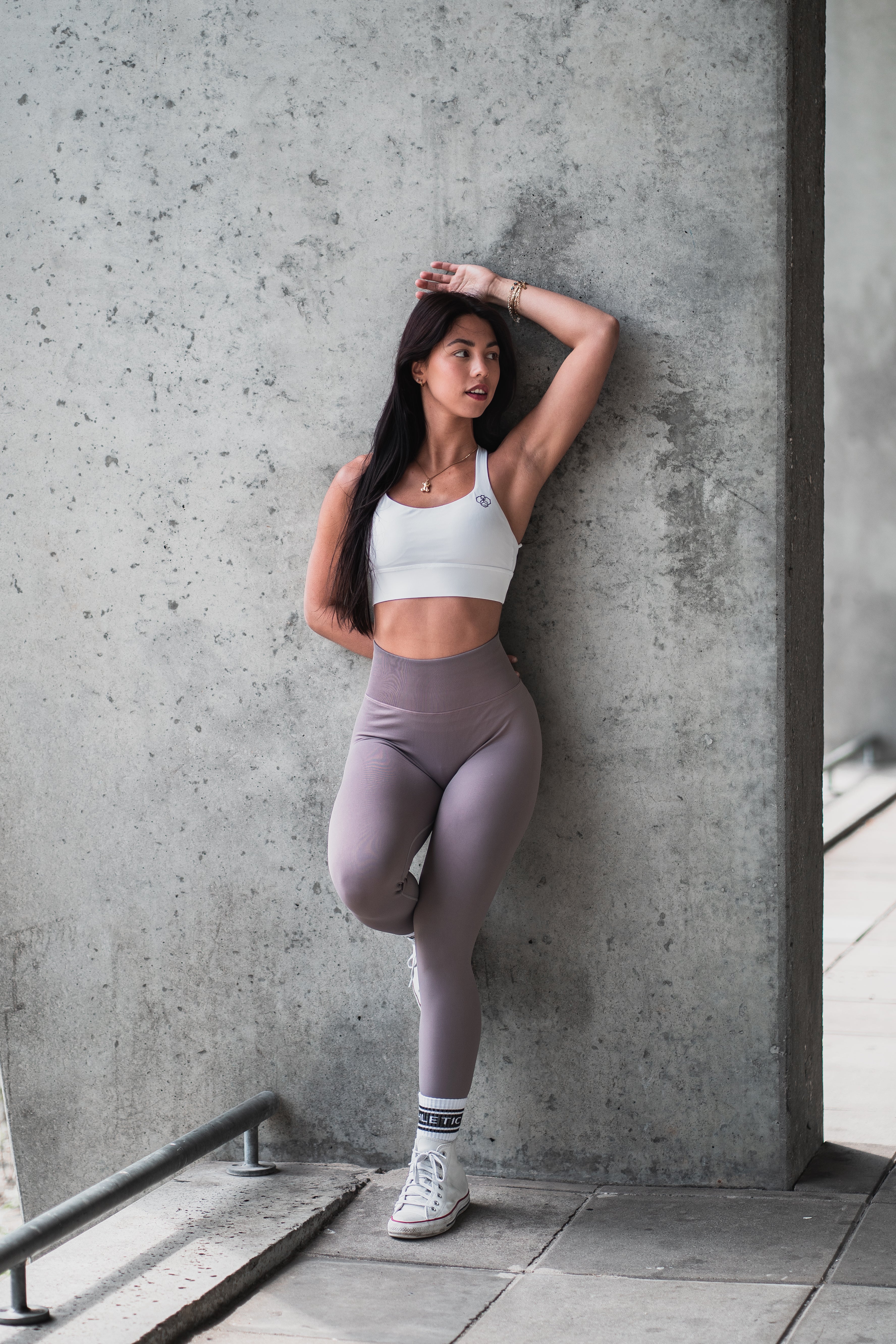 Fusion - Scrunch Seamless Legging Lila