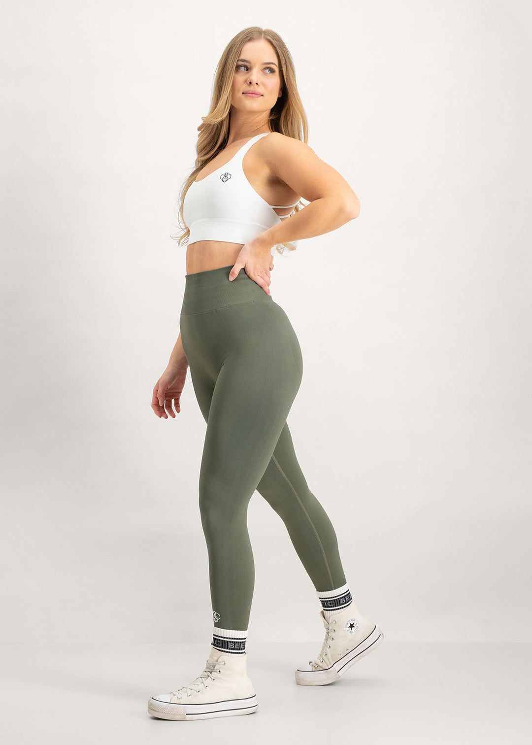 Fusion - Scrunch Seamless Legging Earth Sage