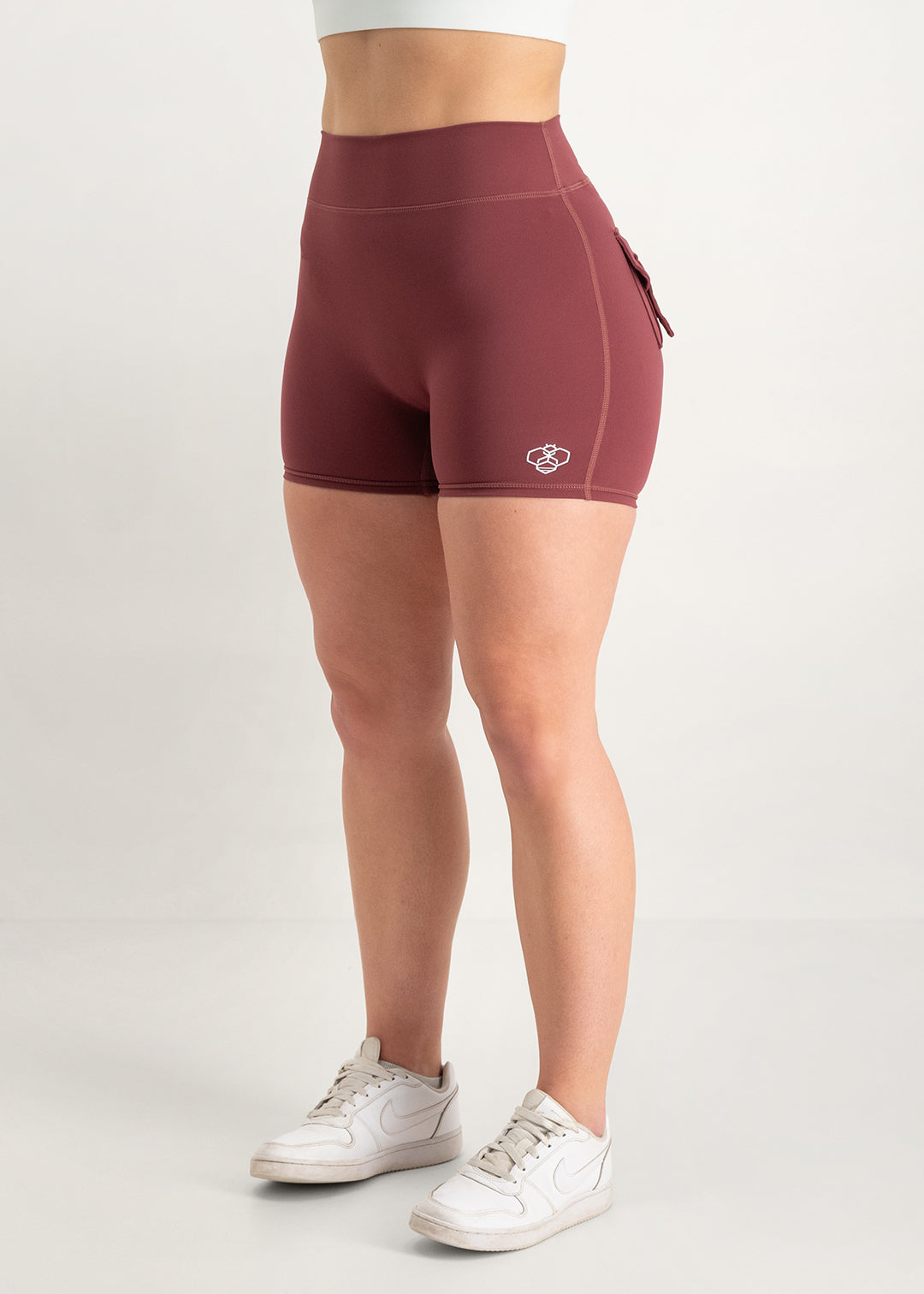 Define - Pocket Shorts Wine Red