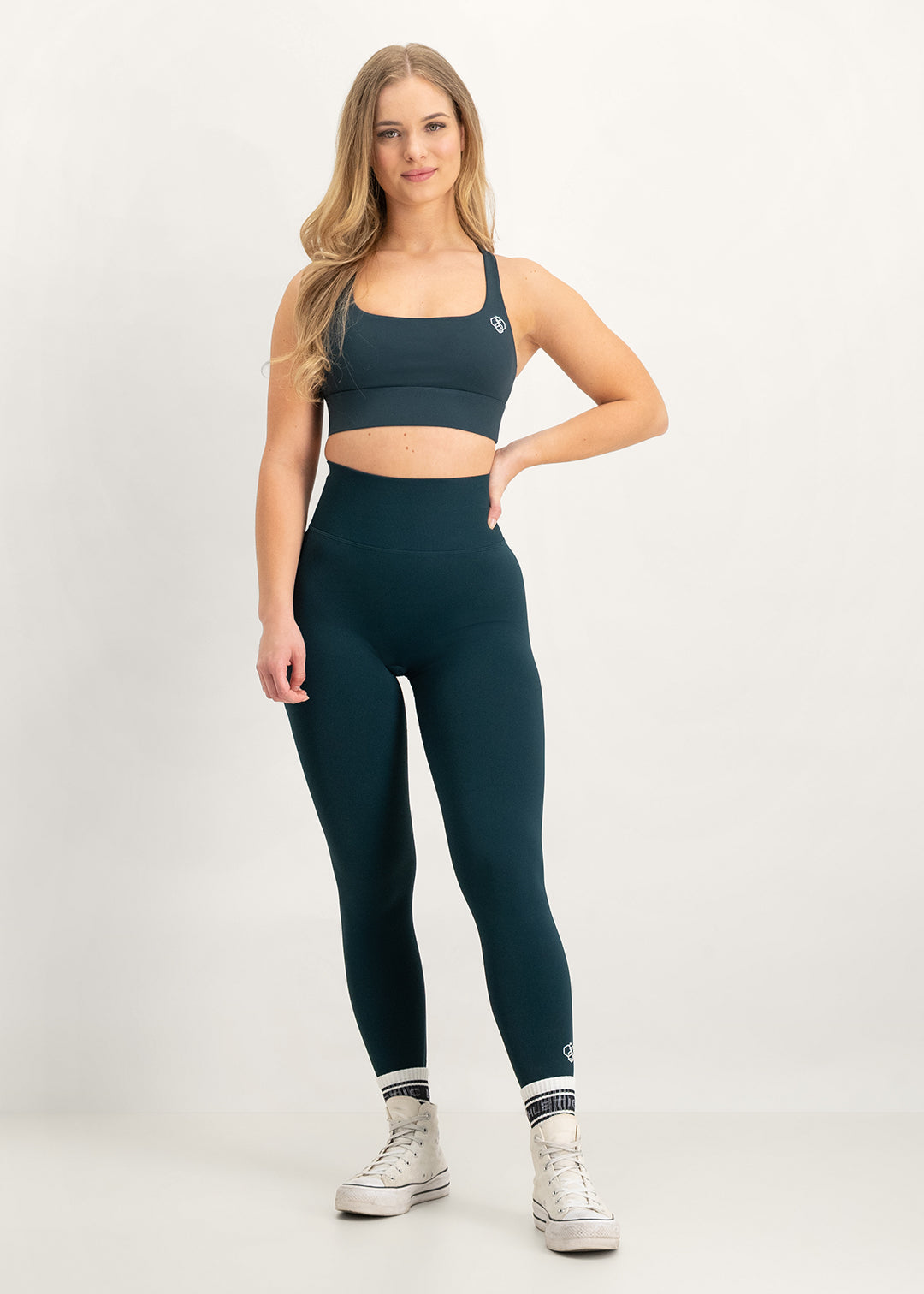 Fusion - Scrunch Seamless Legging Bosgroen