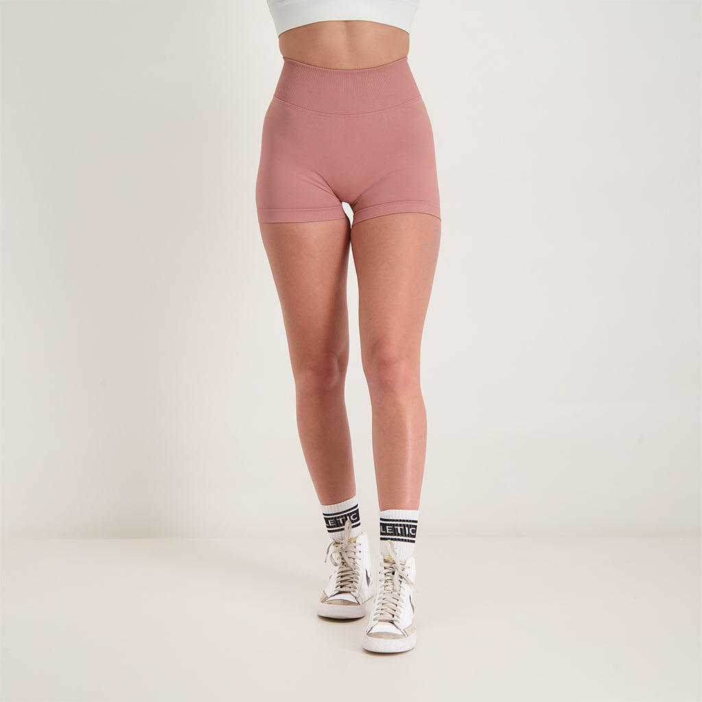 Fusion - Scrunch Seamless Short Salmon - Athletic Bee