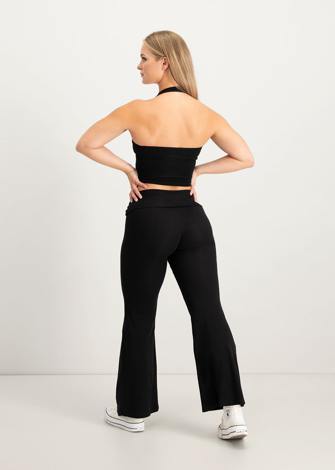 Flare Lounge Pants - Black