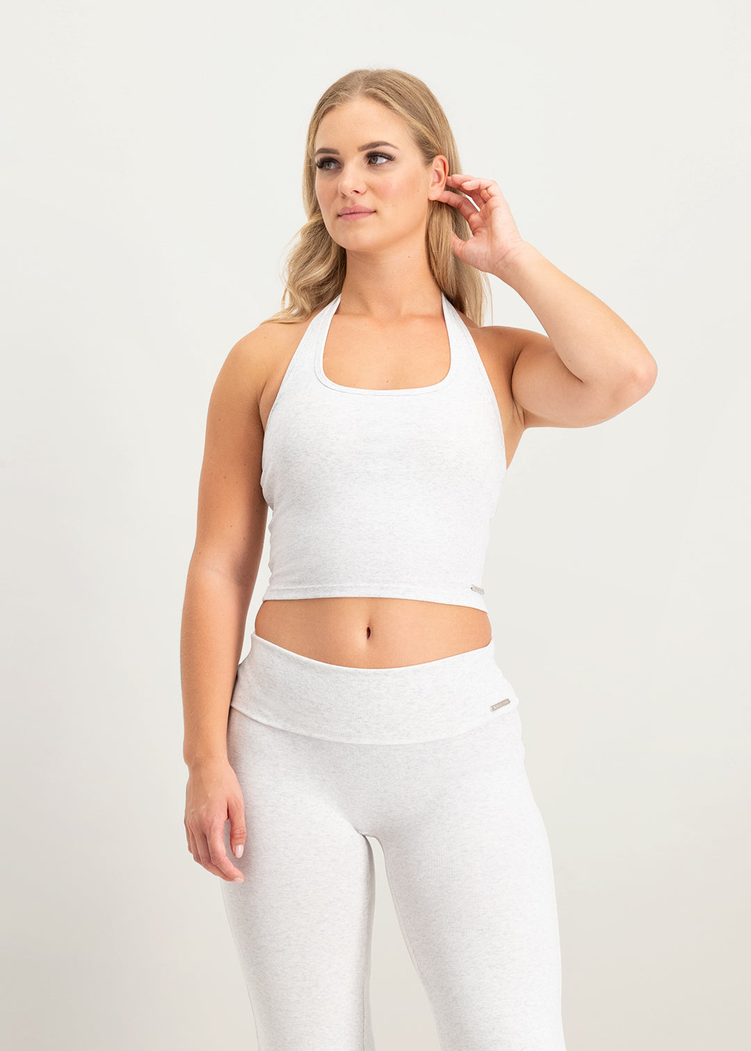 Flare Lounge Top - White