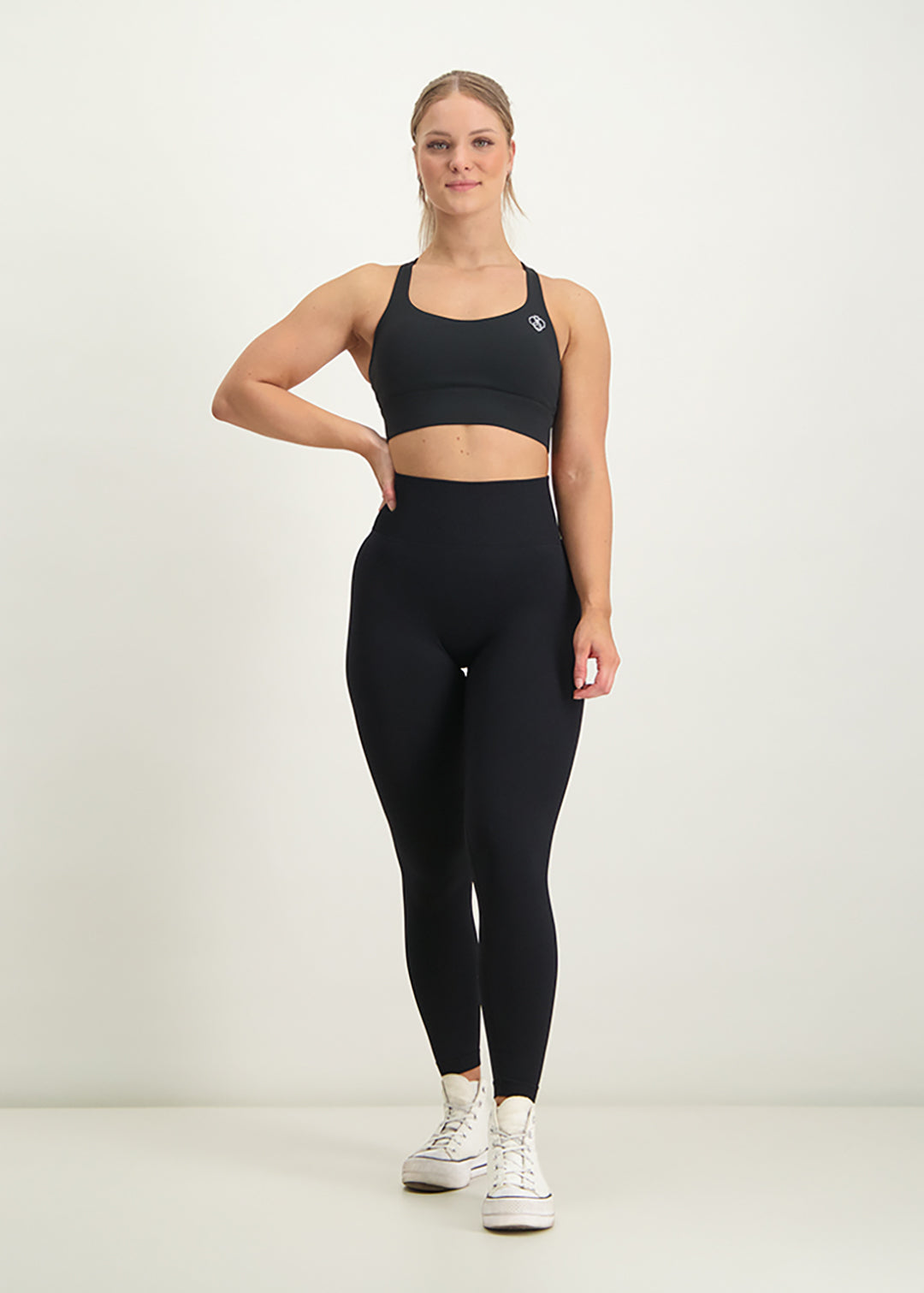 Fusion - Scrunch Seamless Legging Zwart