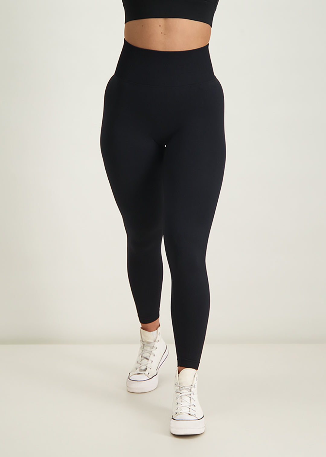 Fusion - Scrunch Seamless Legging Zwart