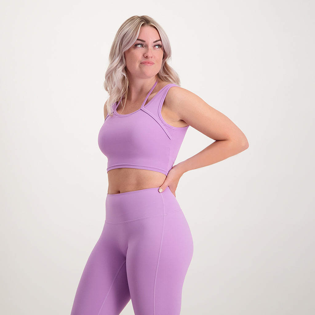 Classic Crop Lila - Athletic Bee