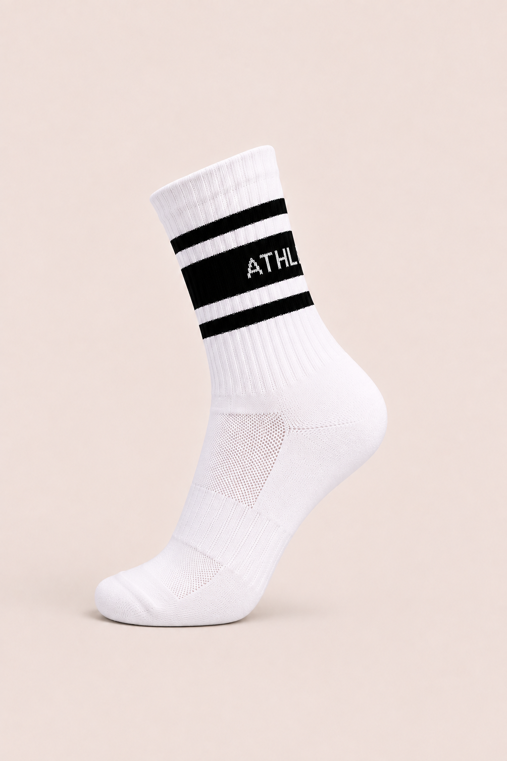 Crew Socks - Athletic - White