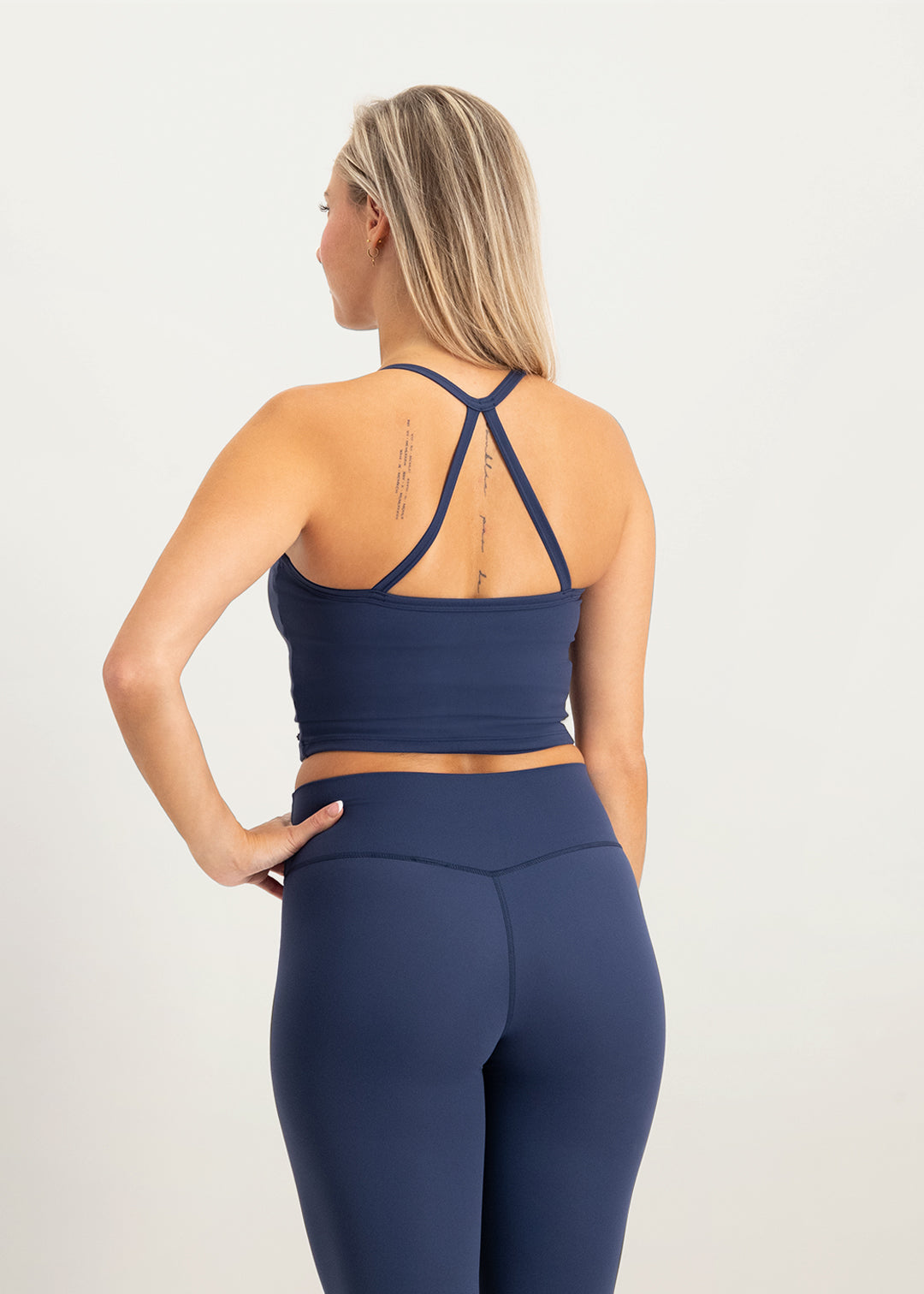 Sculpt Top - Dark Blue