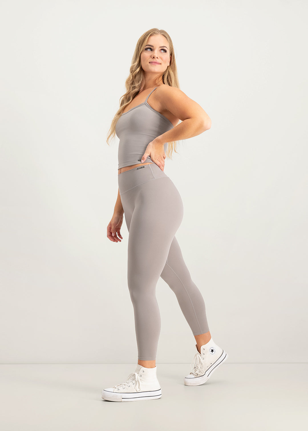 Sculpt Legging - Light Grey