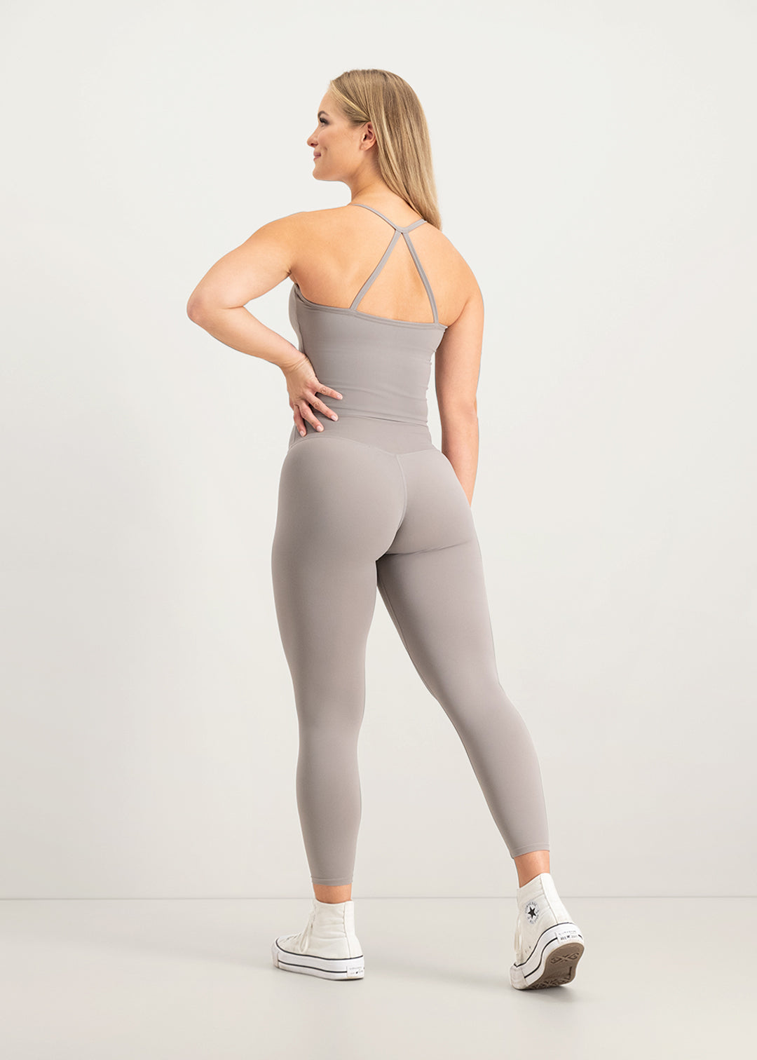 Sculpt Legging - Light Grey