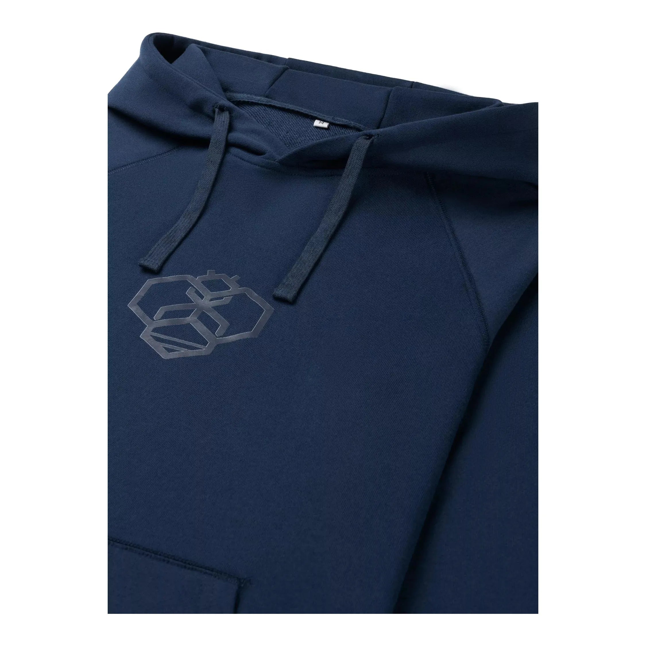 Bee Fitted Hoodie - Midnight Blue - Athletic Bee