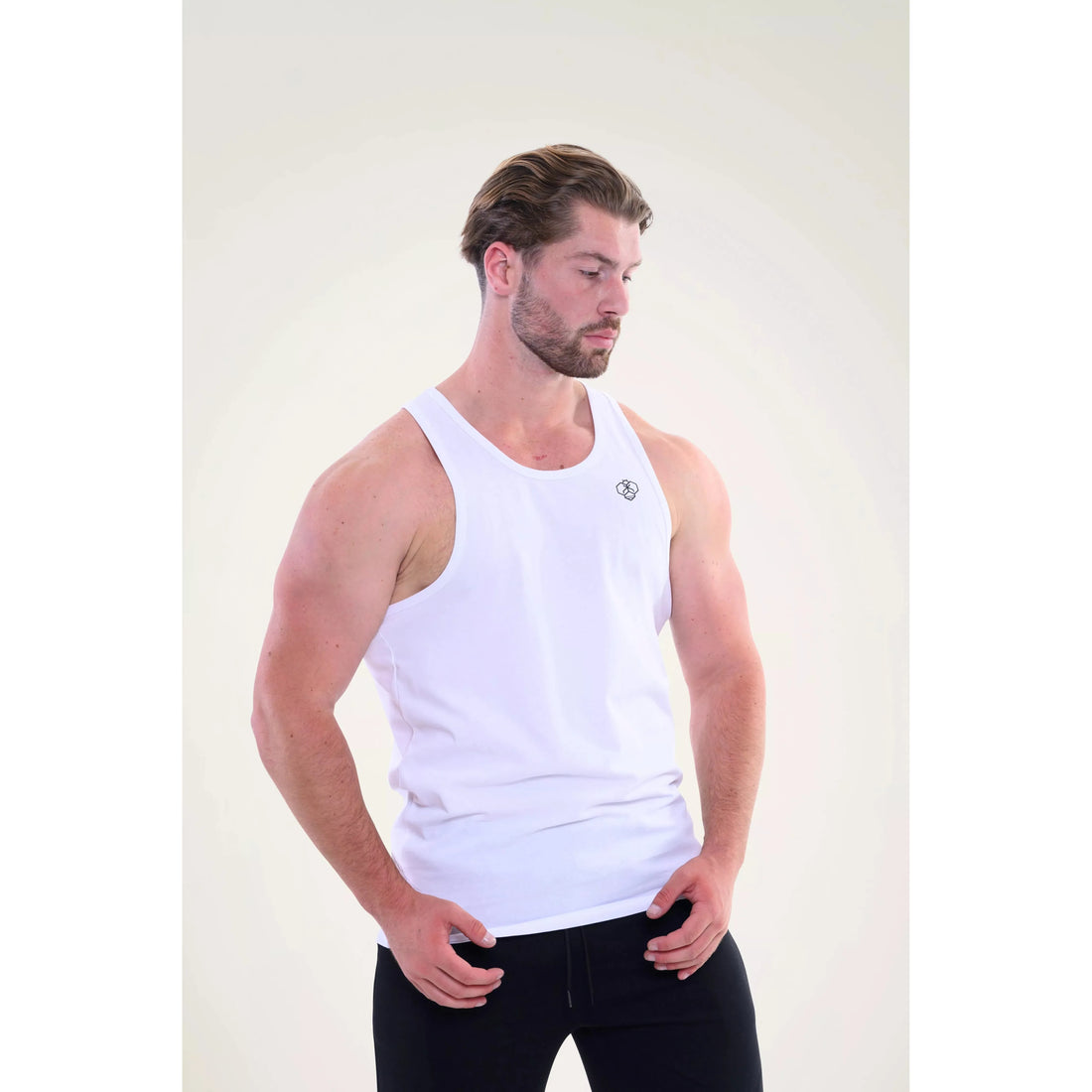 Essential Tank Top White - Athletic Bee