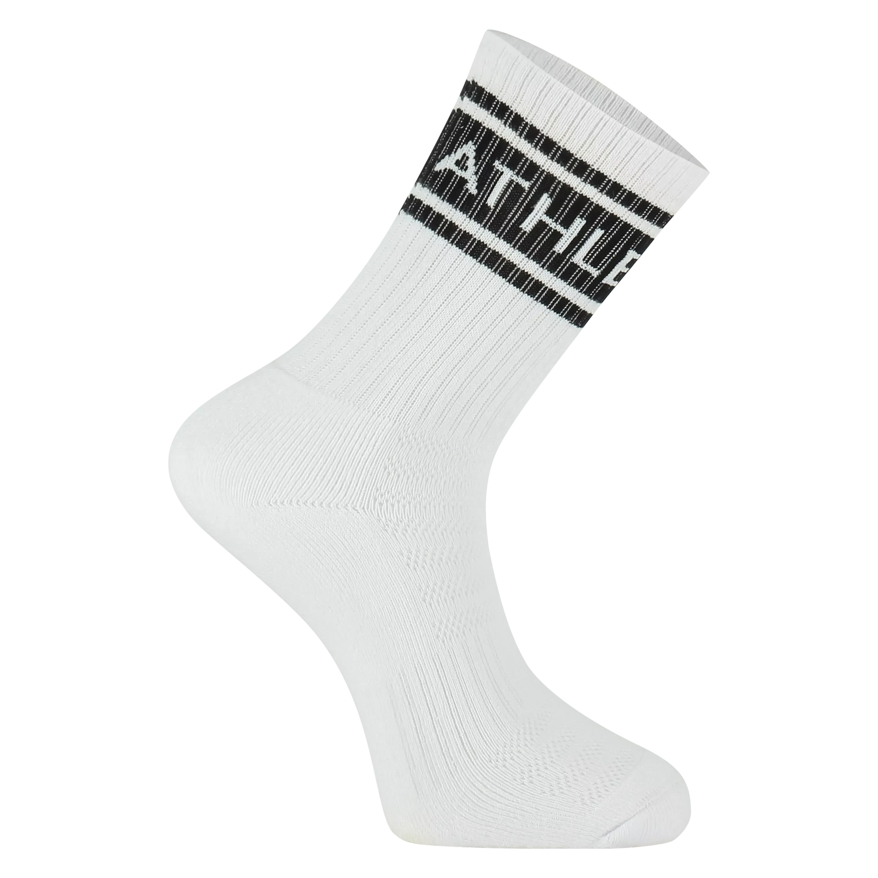 Bee Socks 3pk White - Athletic Bee