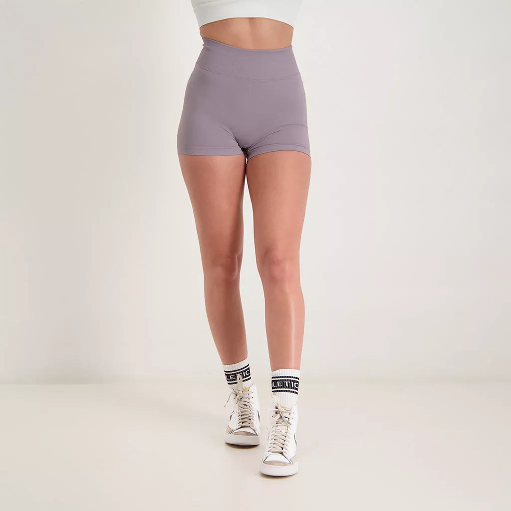 Fusion - Scrunch Seamless Short Lila - Athletic Bee