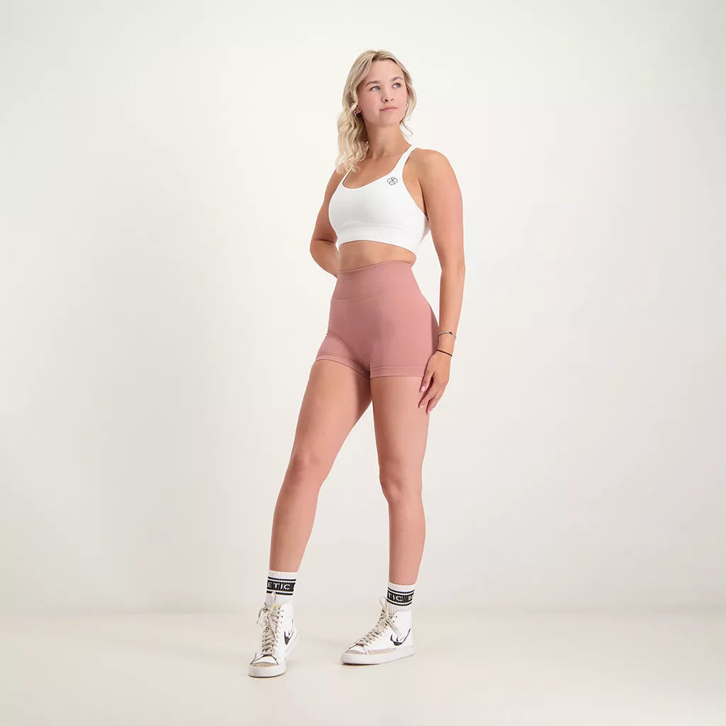 Fusion - Scrunch Seamless Short Salmon - Athletic Bee