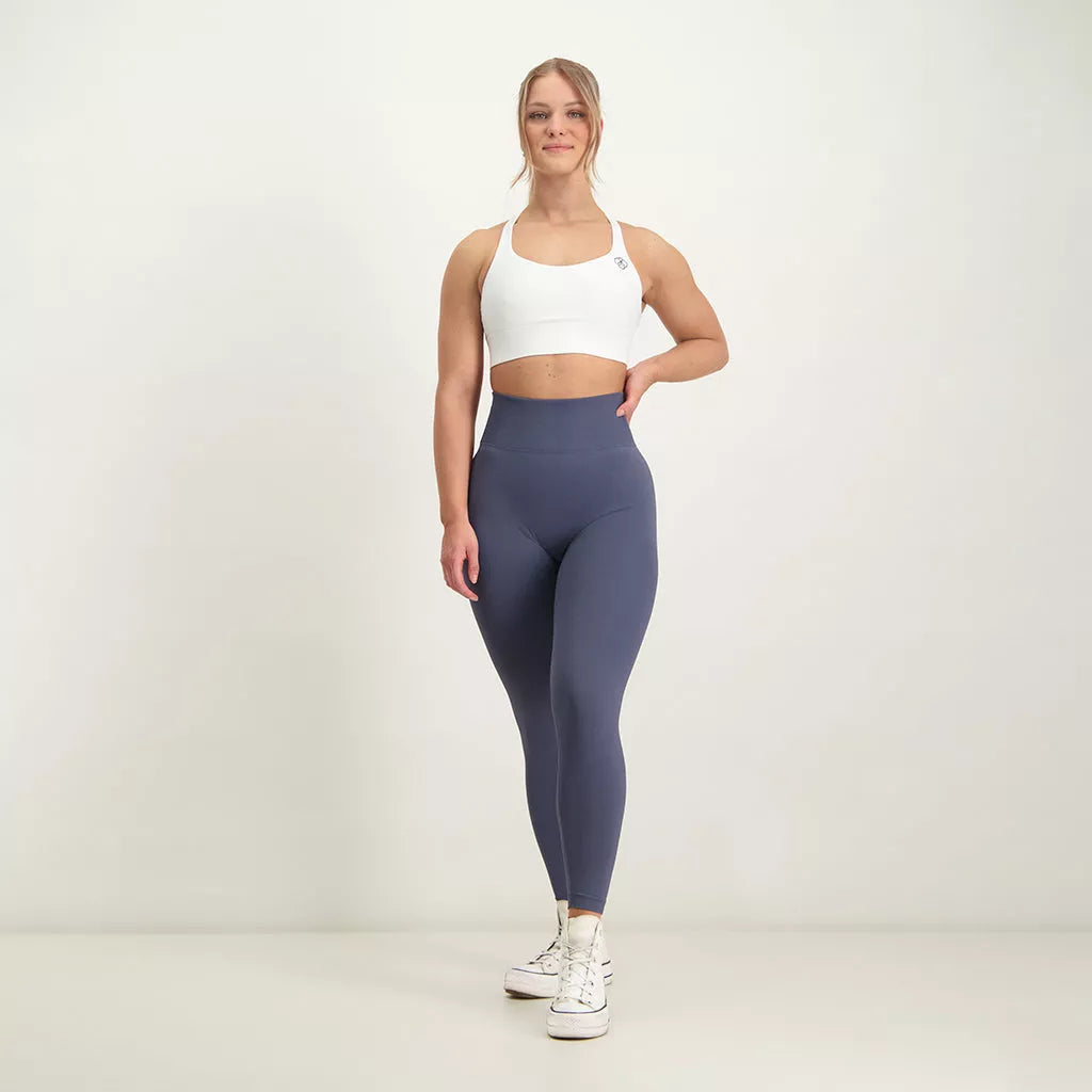 High Waisted Sports Leggings in Neutral – Chi Chi London
