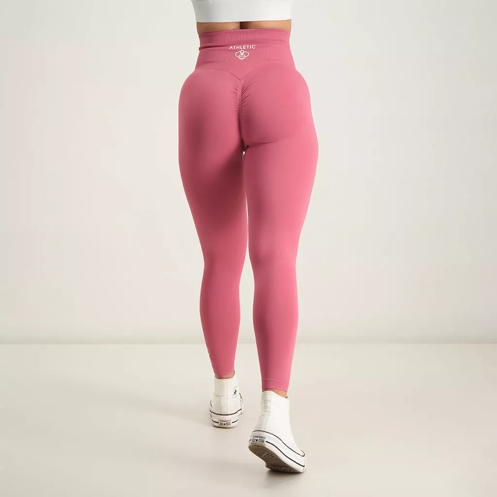 Athletic Bee - Fusion - Scrunch Seamless legging - Bubblegum Pink -  activewear - Yoga