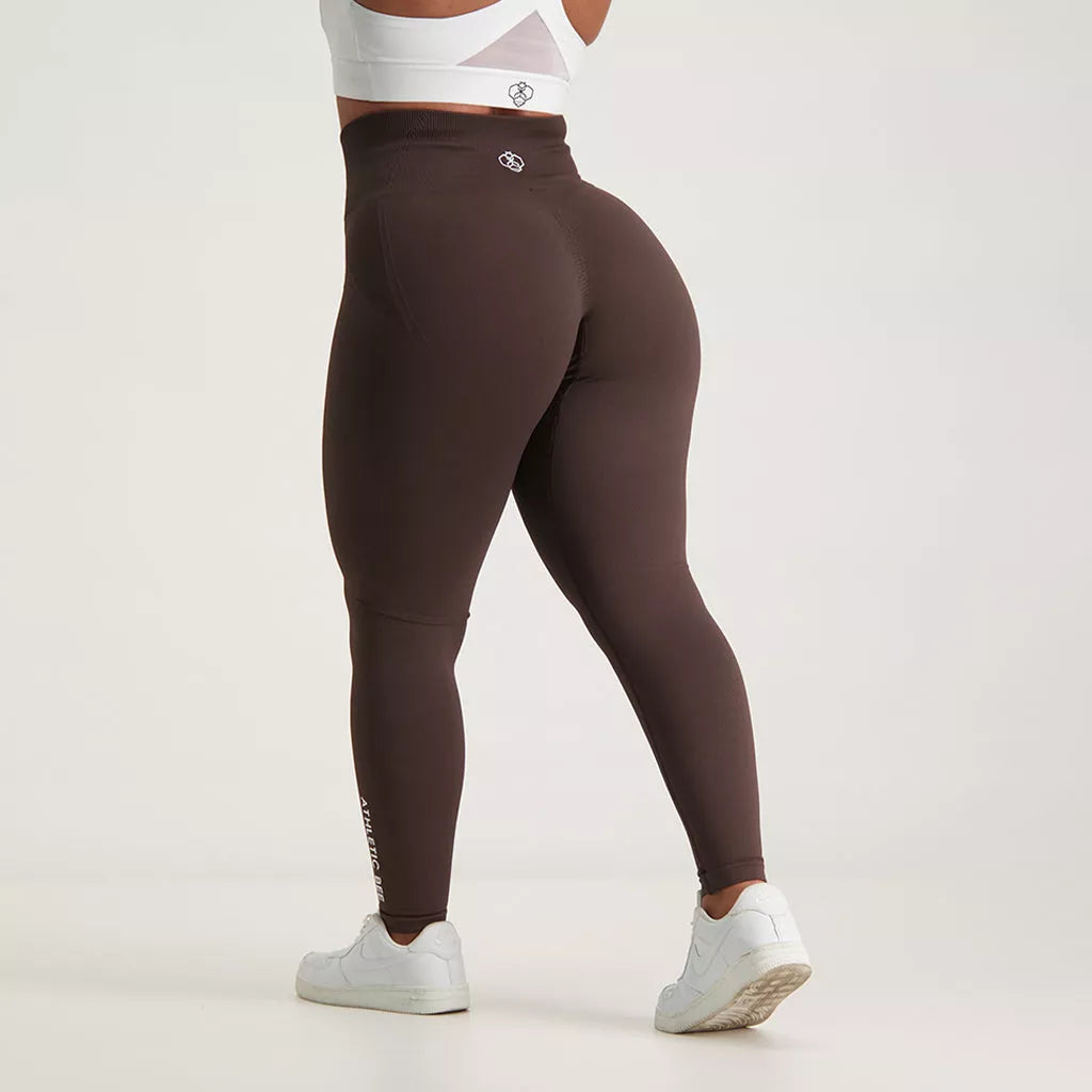 AB Scrunch Legging Brown - Athletic Bee