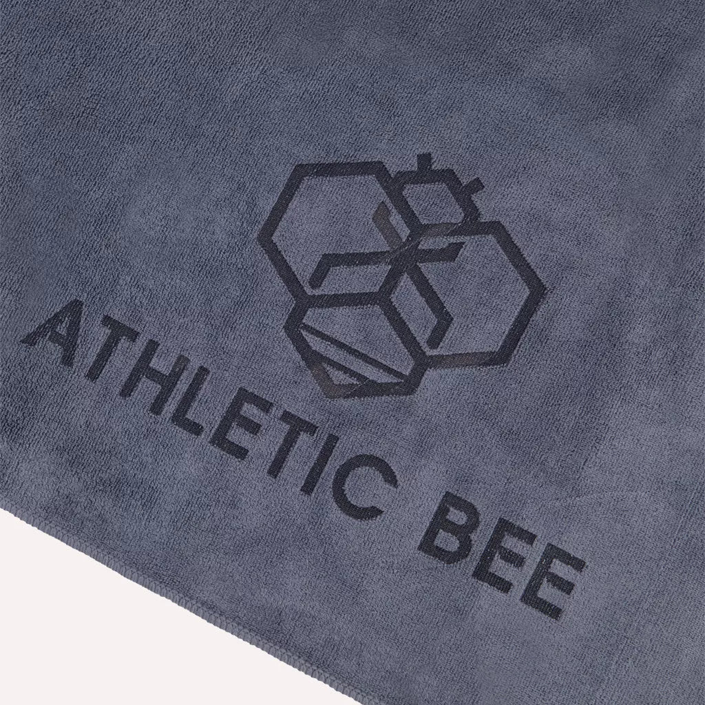 Bee Towel Grey - Athletic Bee